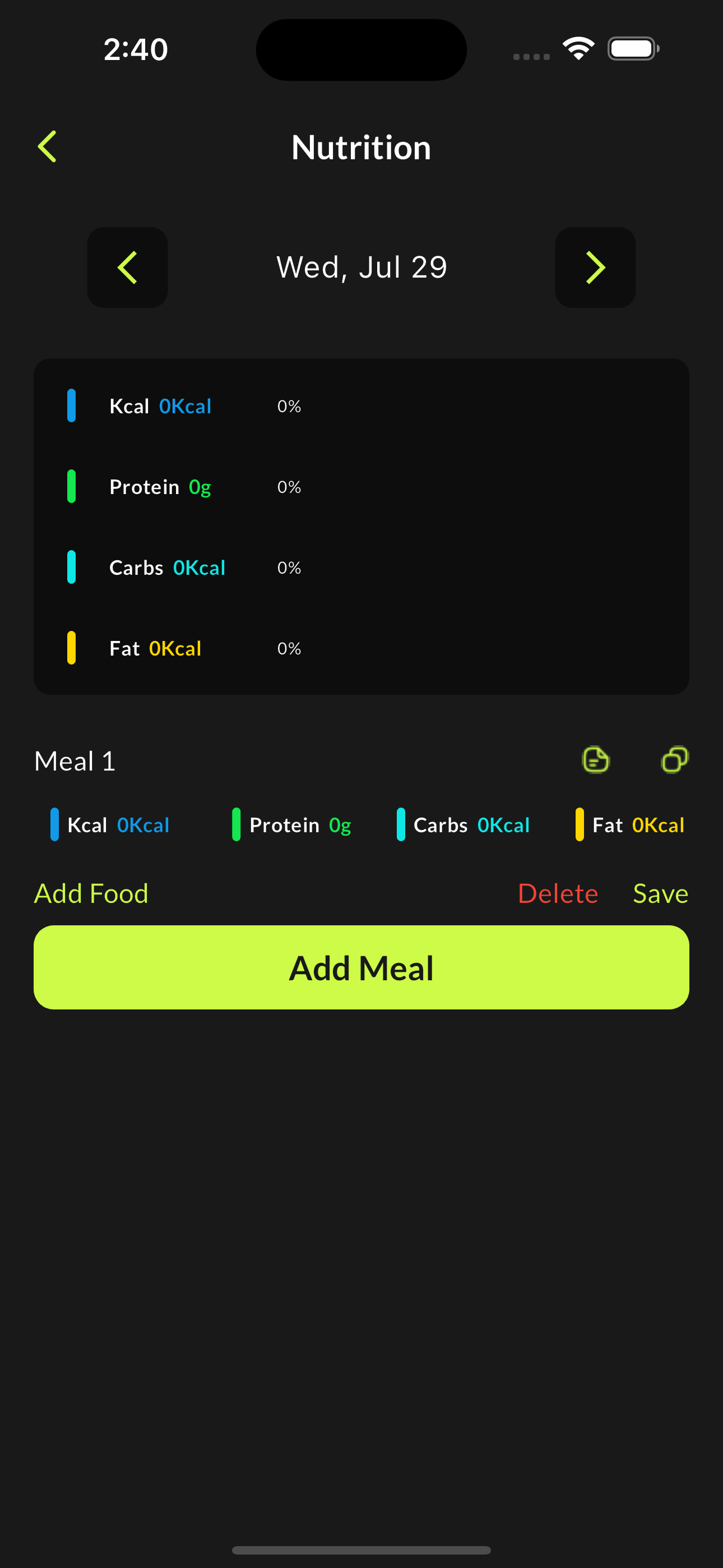 Nutrition