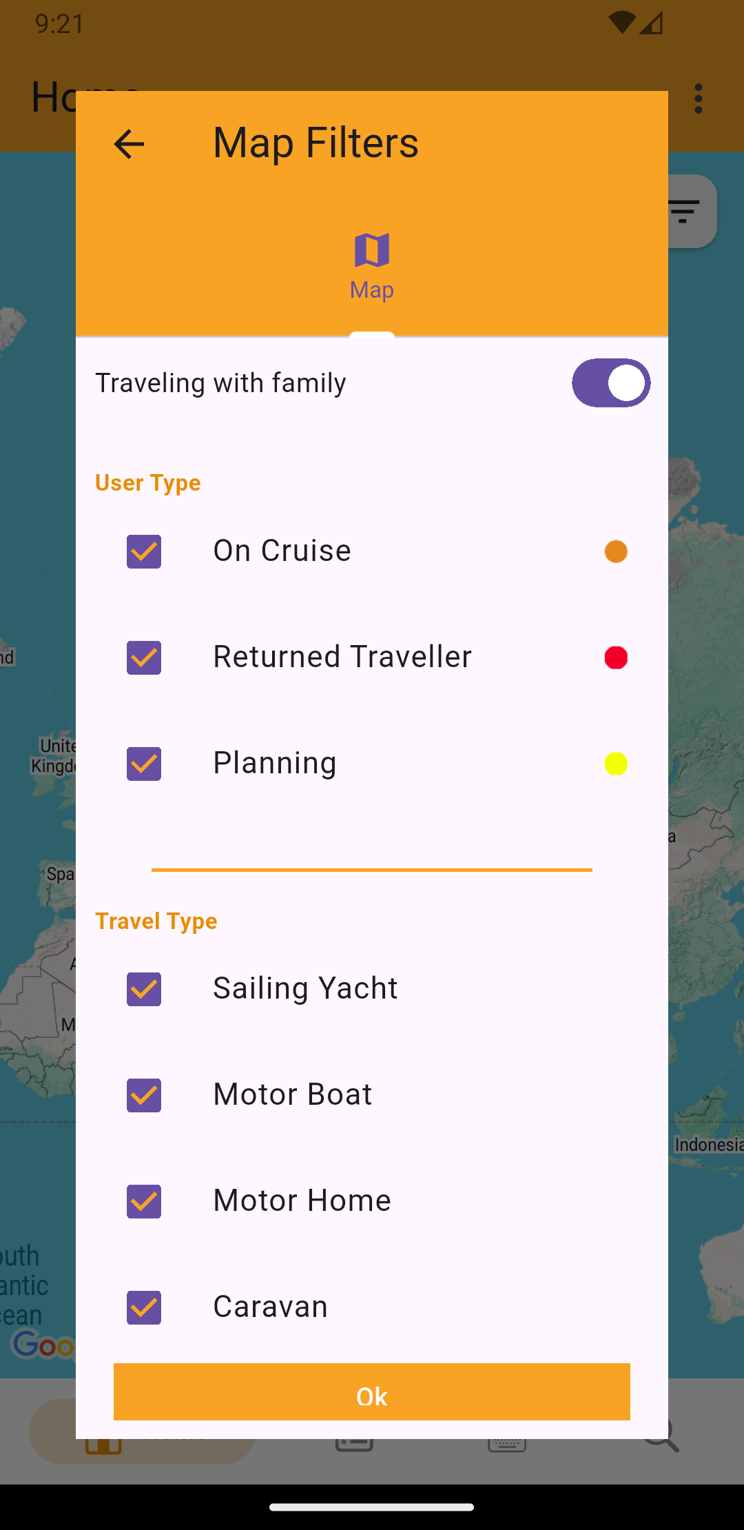 Map Filters